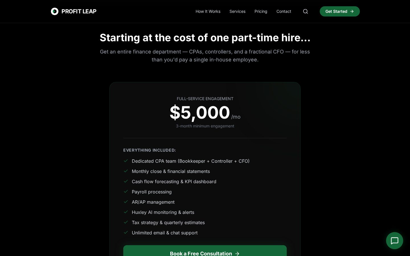 Profit Leap Pricing