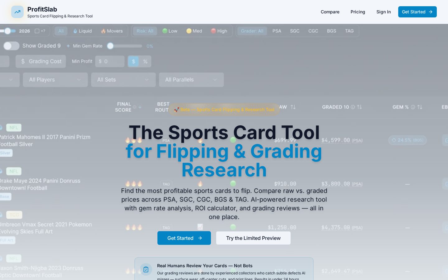 ProfitSlab Homepage