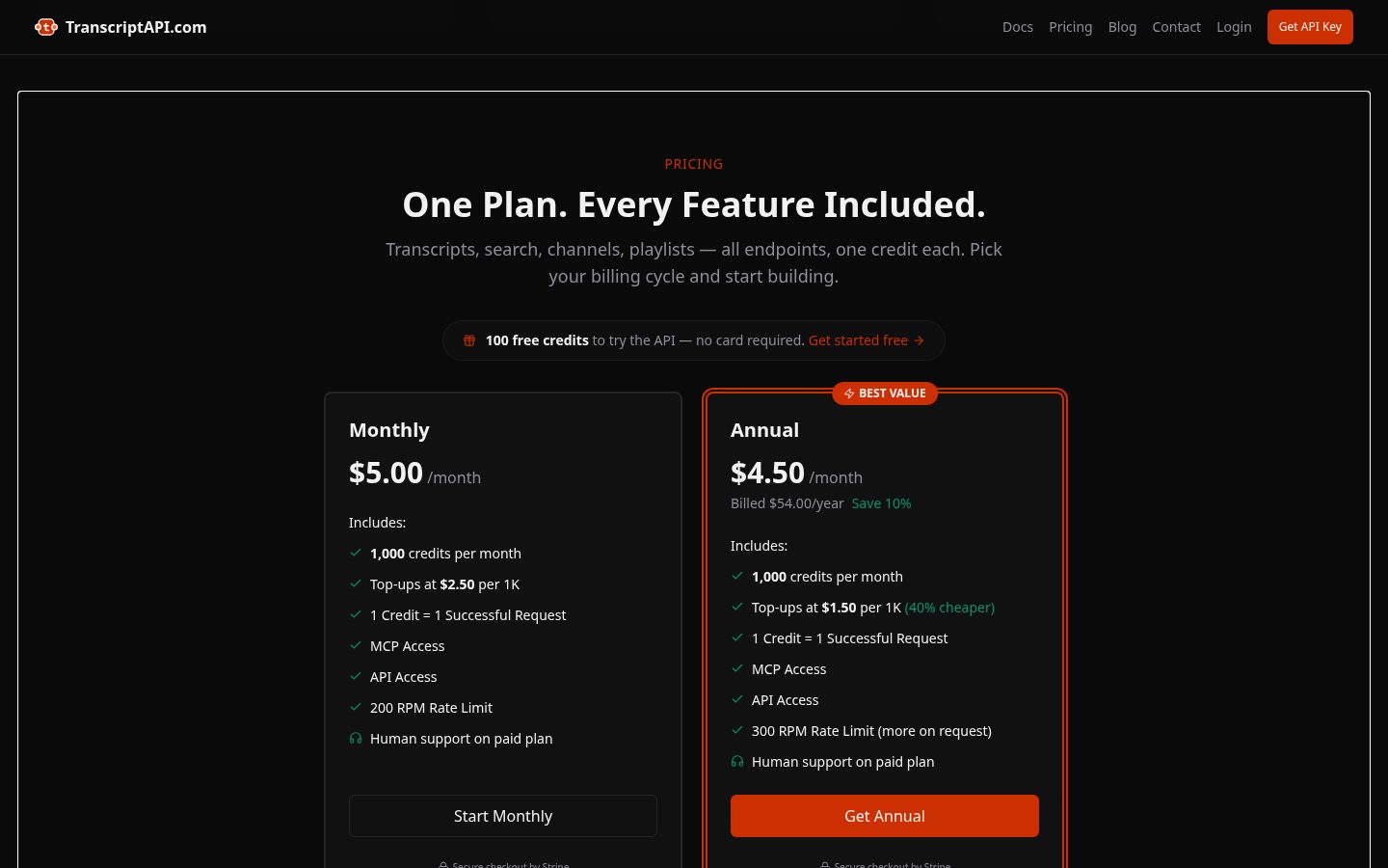 Project Nightingale Pricing