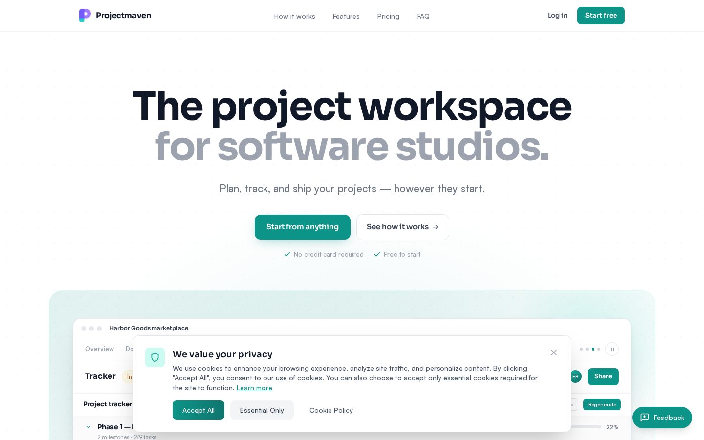 Projectmaven Homepage