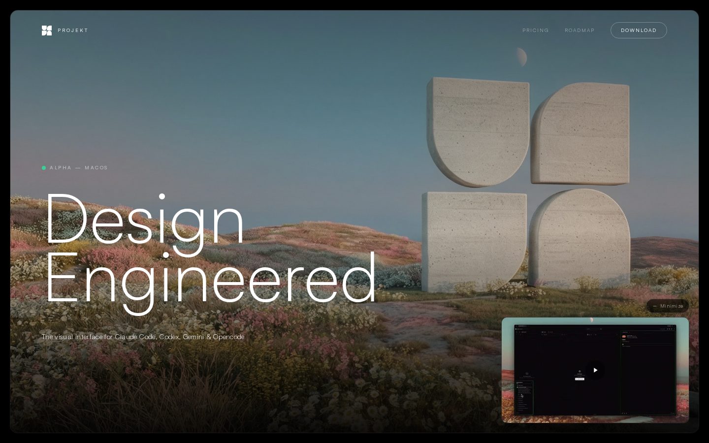Projekt Homepage
