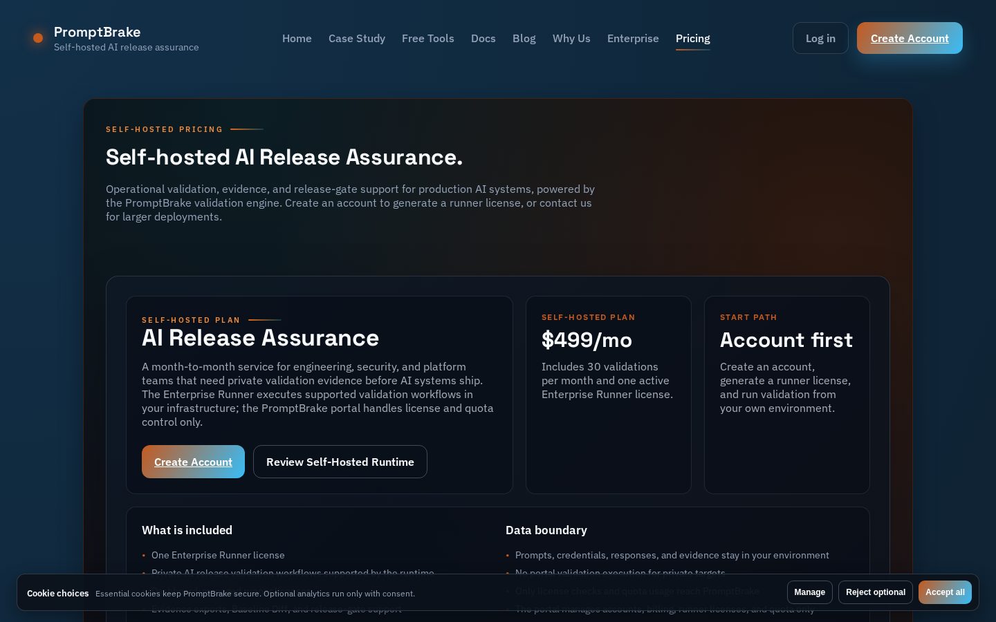 PromptBrake Pricing