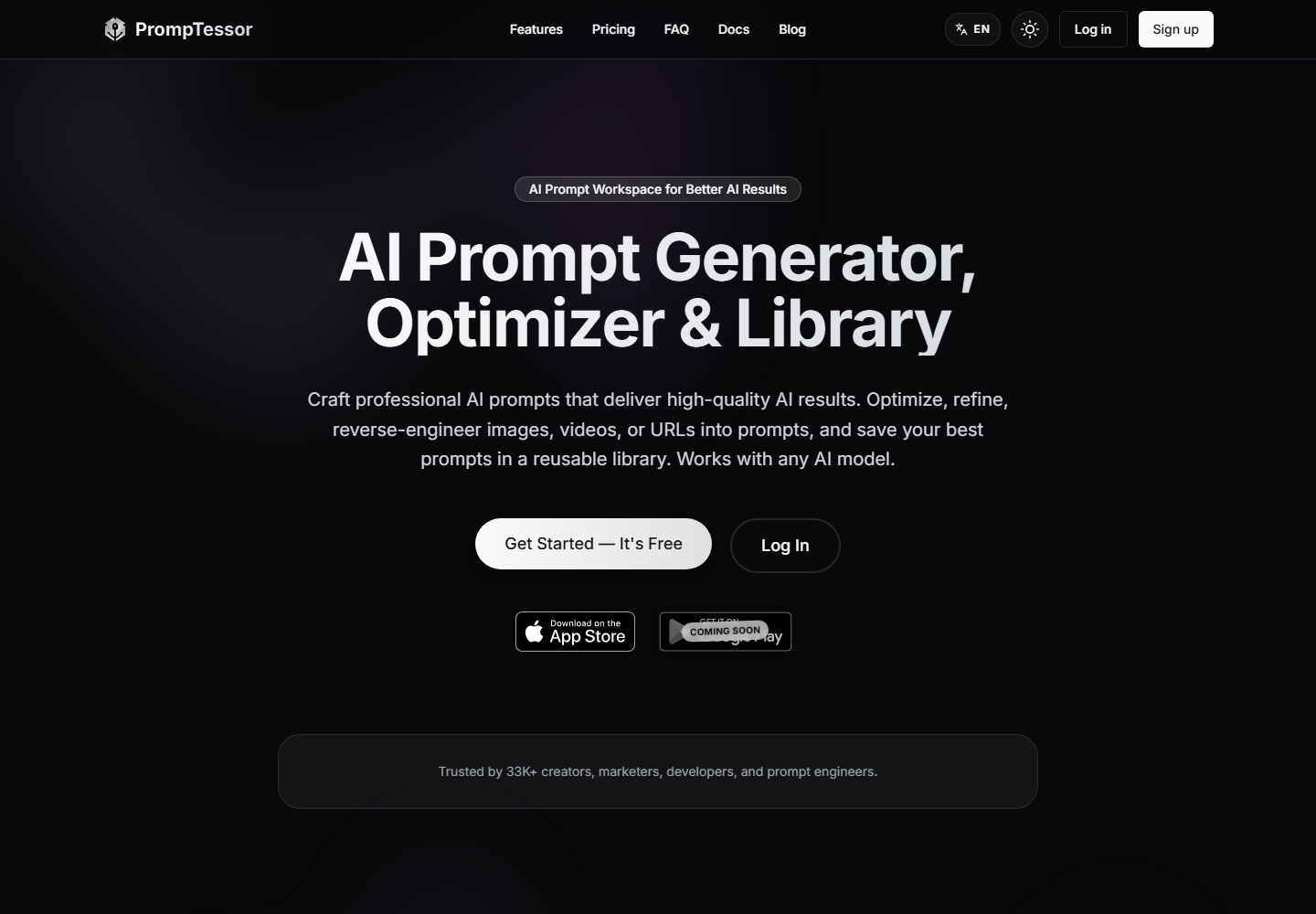 PrompTessor homepage