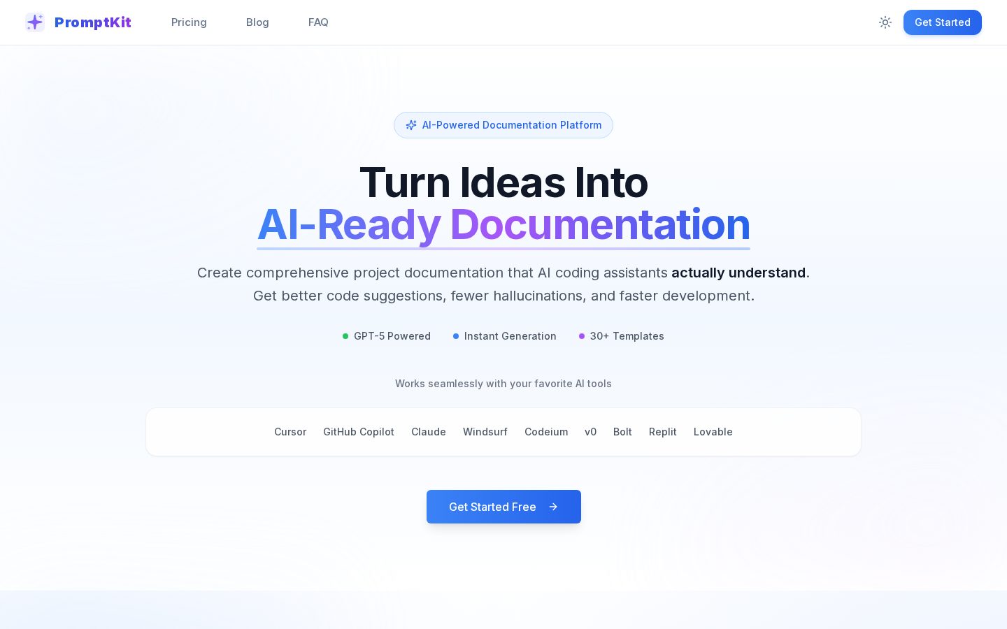 PromptKit.tools Homepage