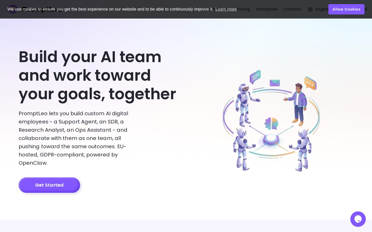 PromptLeo Homepage