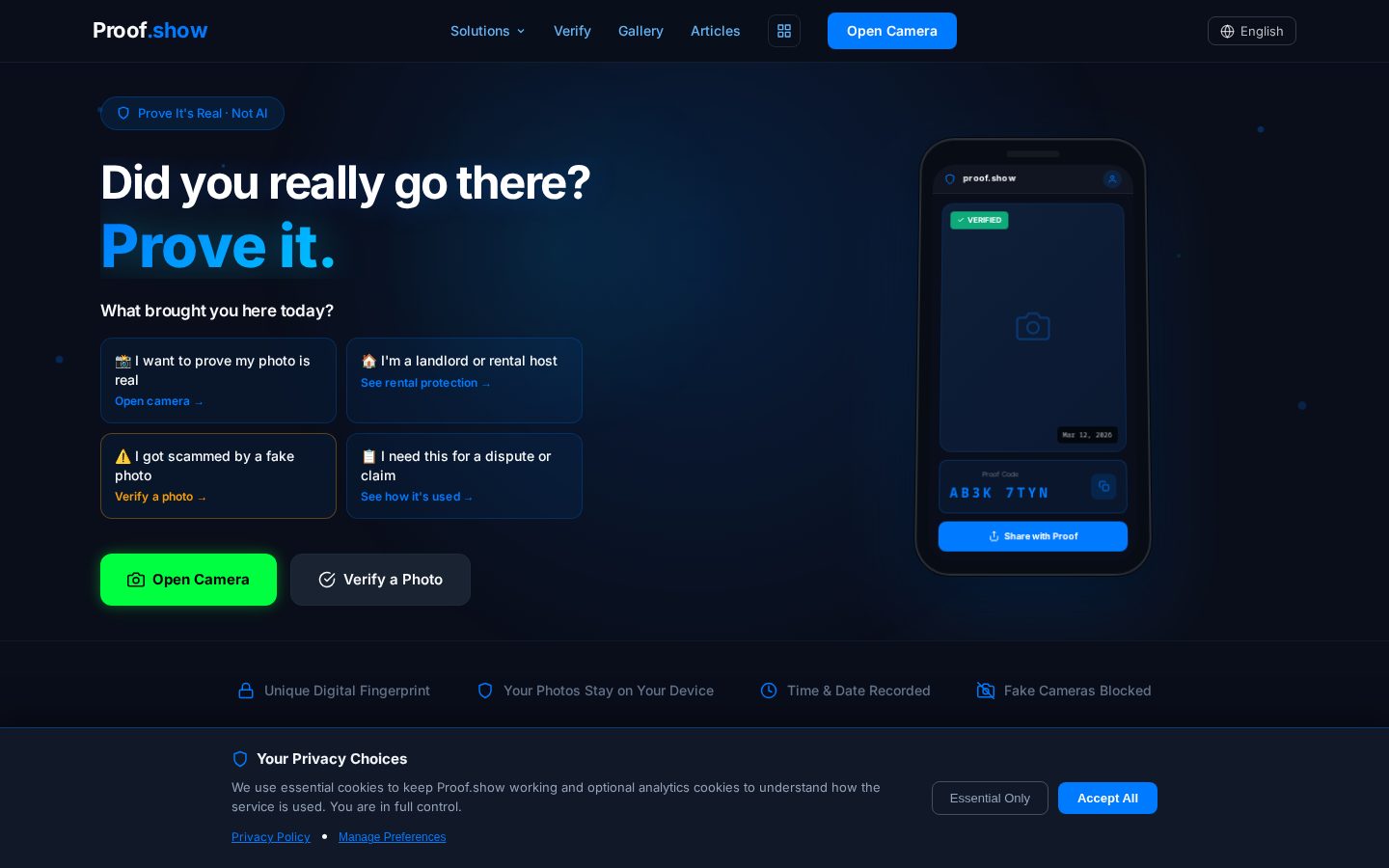 Proof.show Homepage