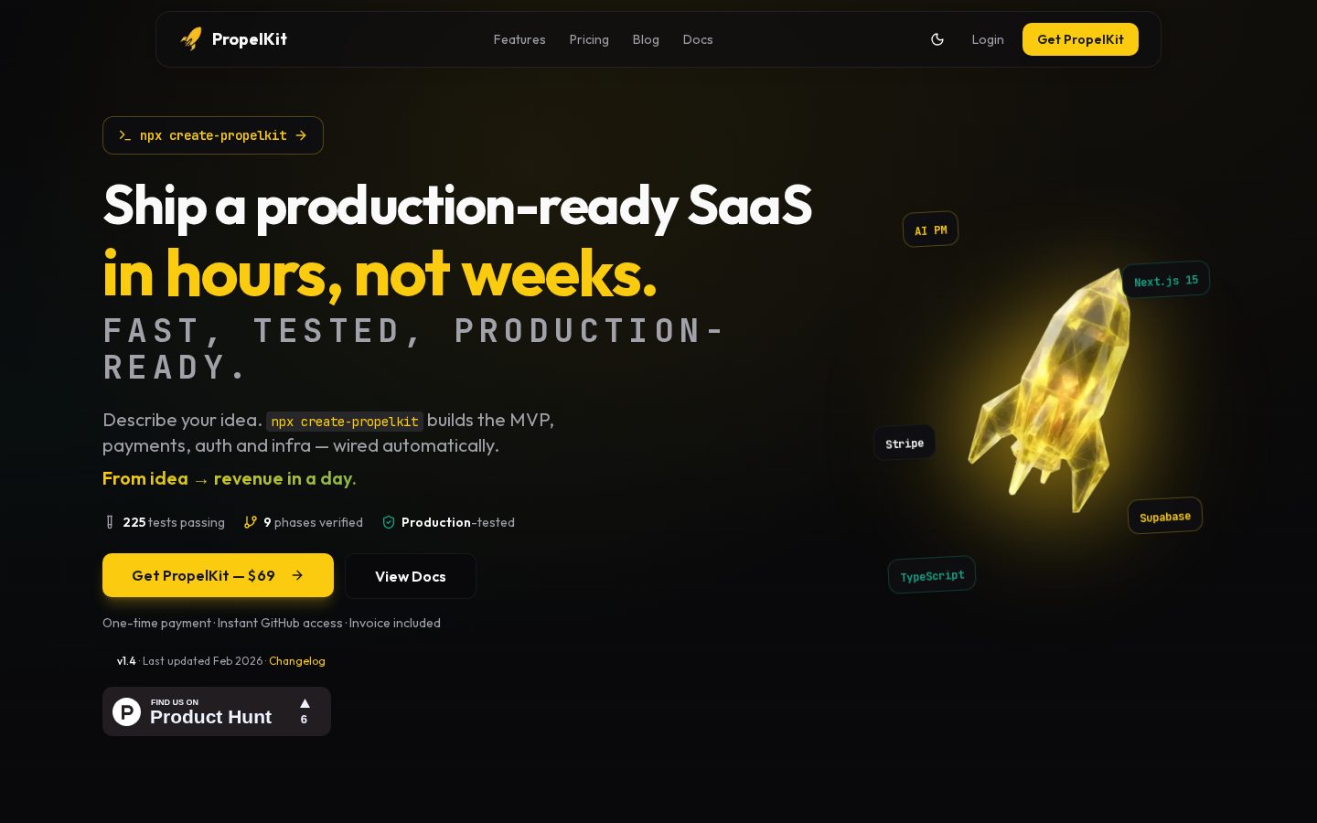 PropelKit Homepage
