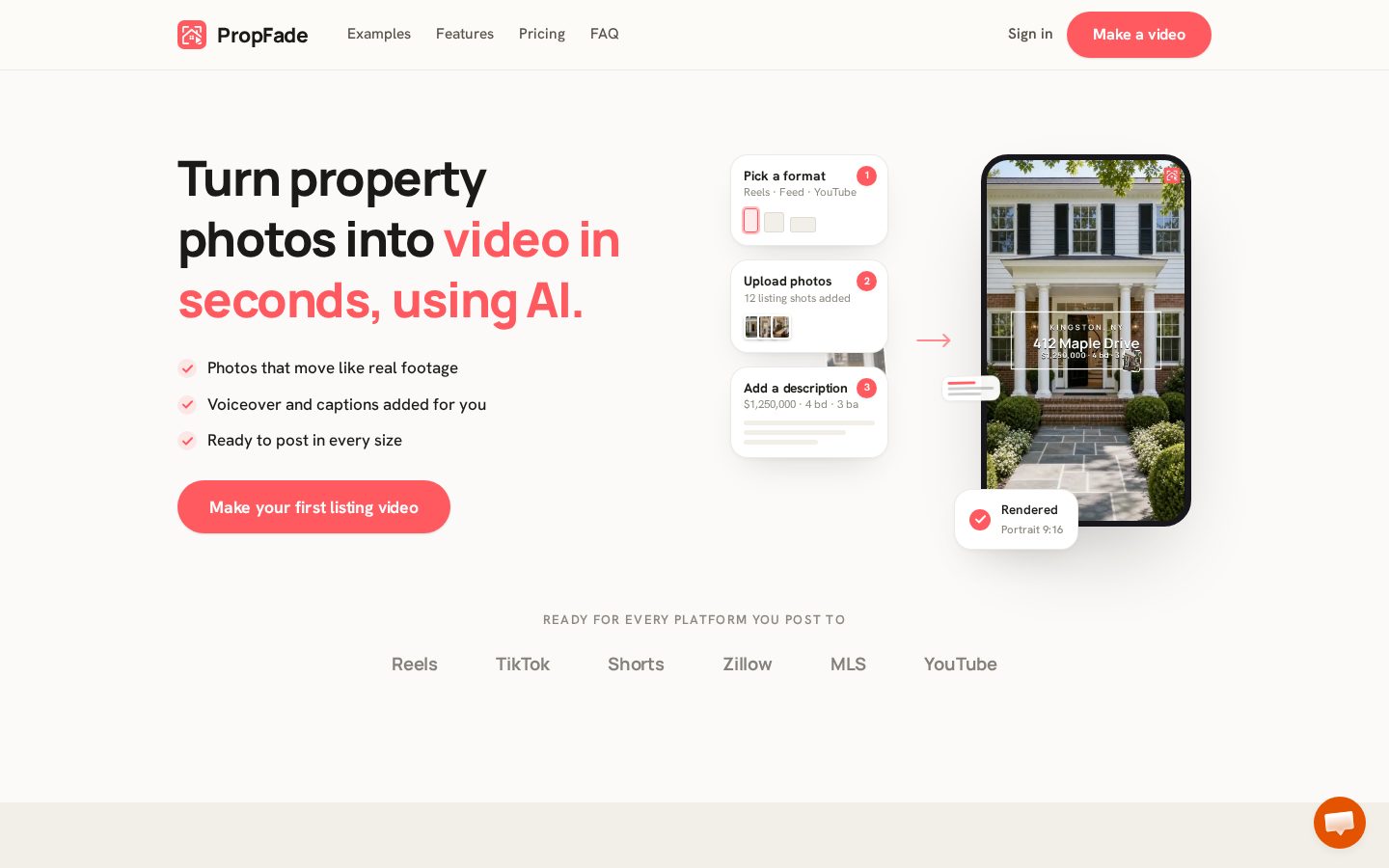 PropFade Homepage