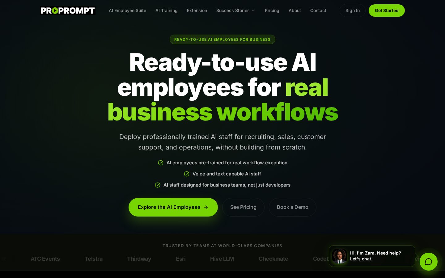 ProPrompt Homepage