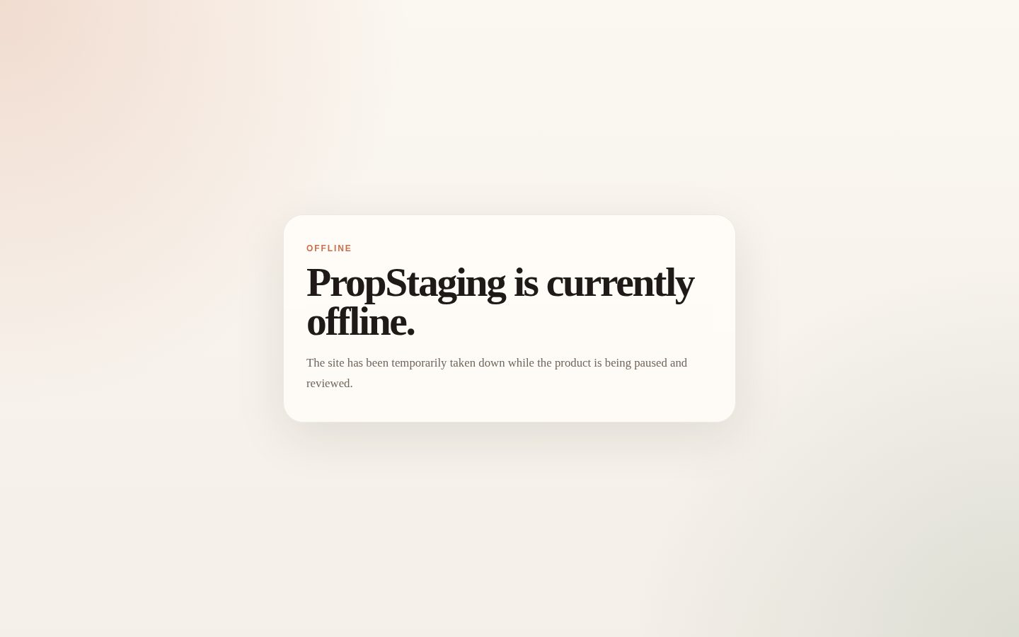 propstaging.app Homepage