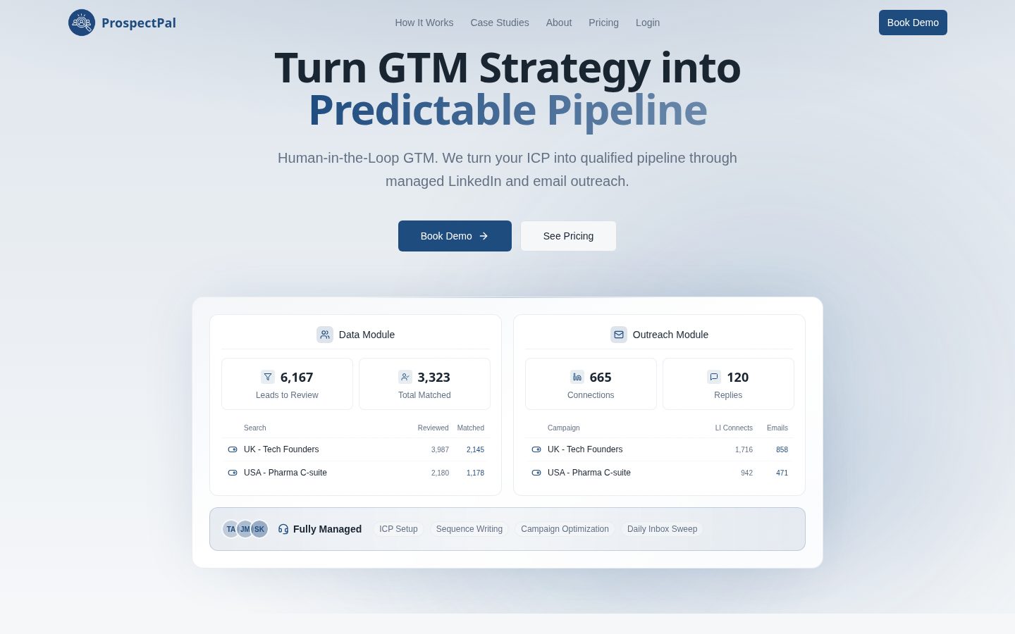 ProspectPal Homepage