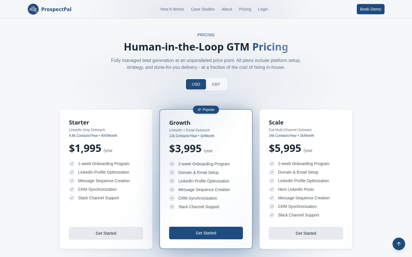 ProspectPal Pricing