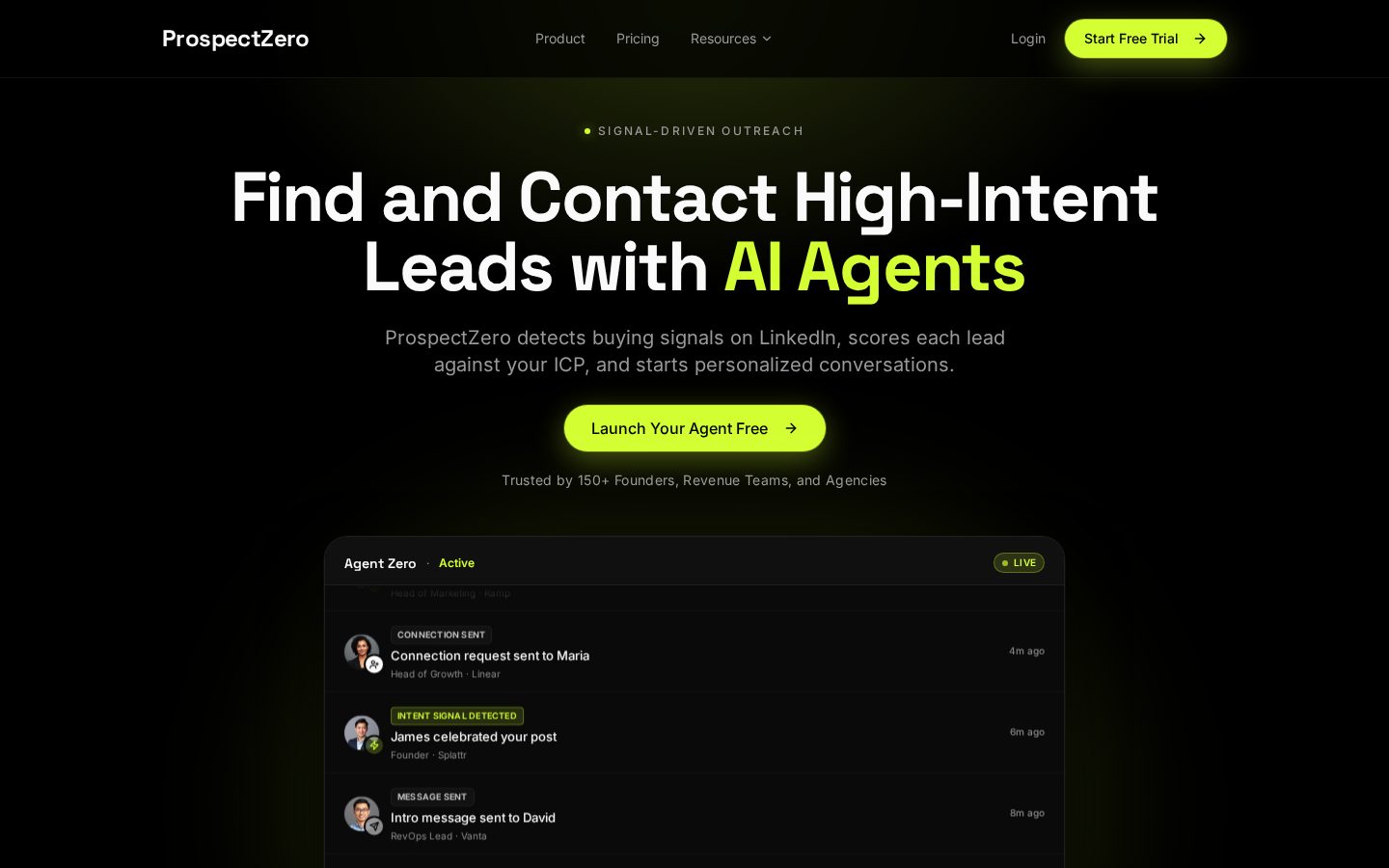 ProspectZero Homepage