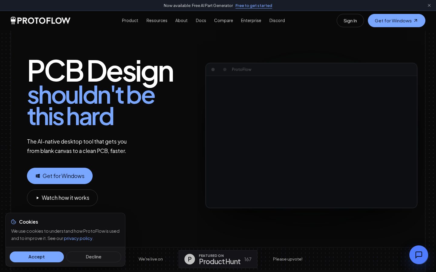ProtoFlow Homepage