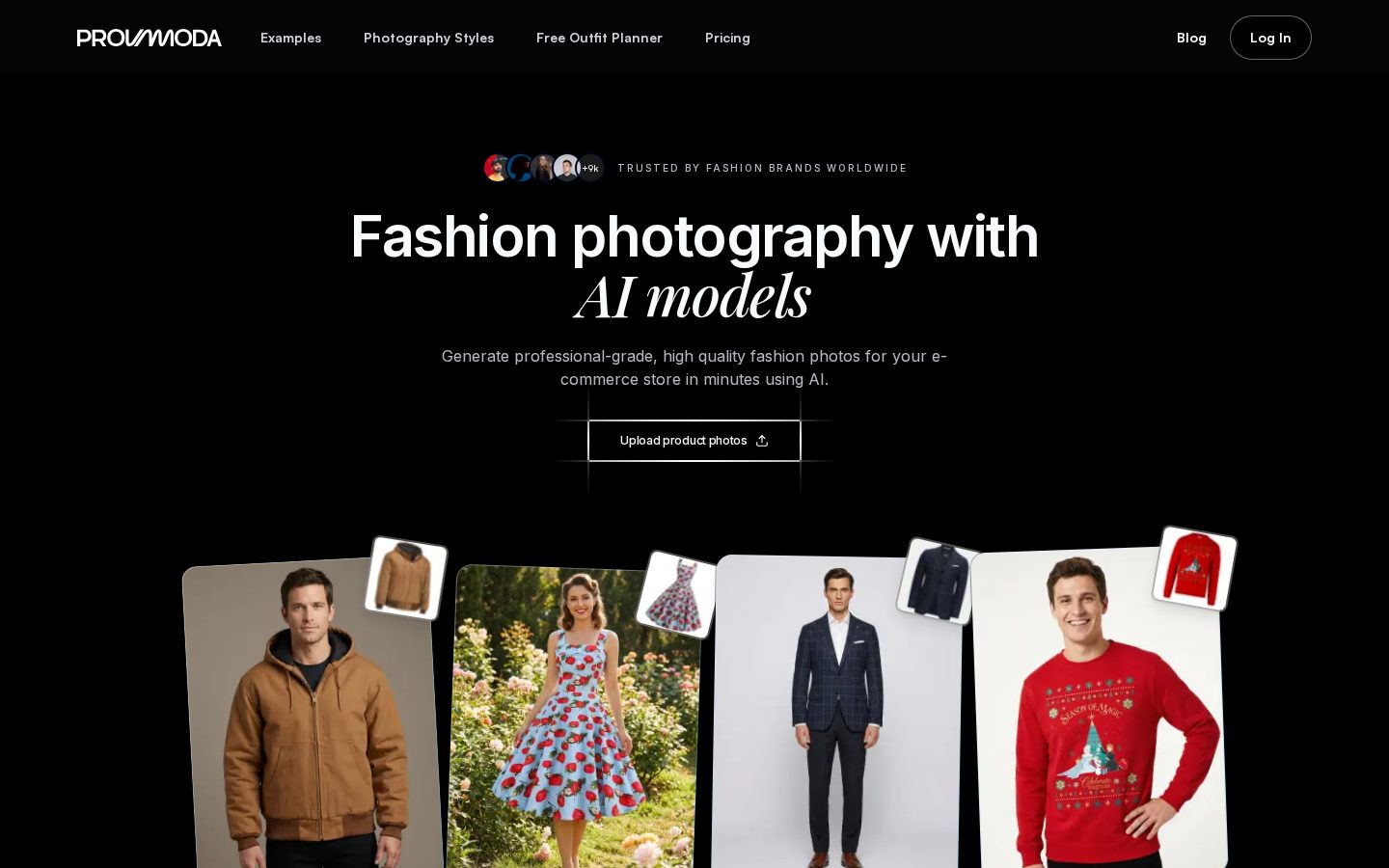 Provamoda Homepage