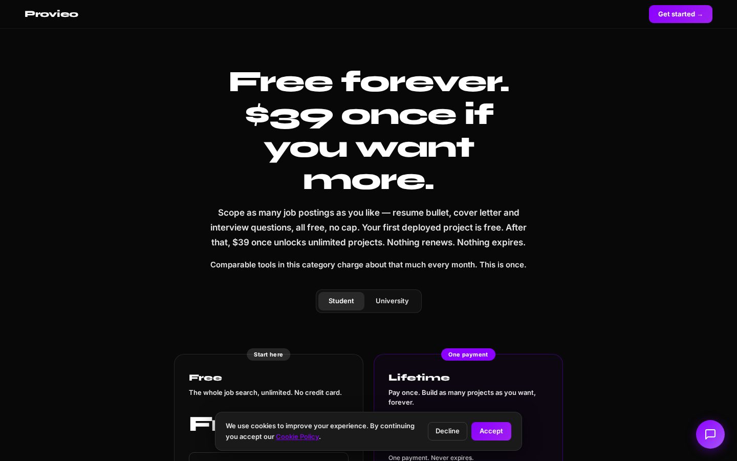 Provieo Pricing