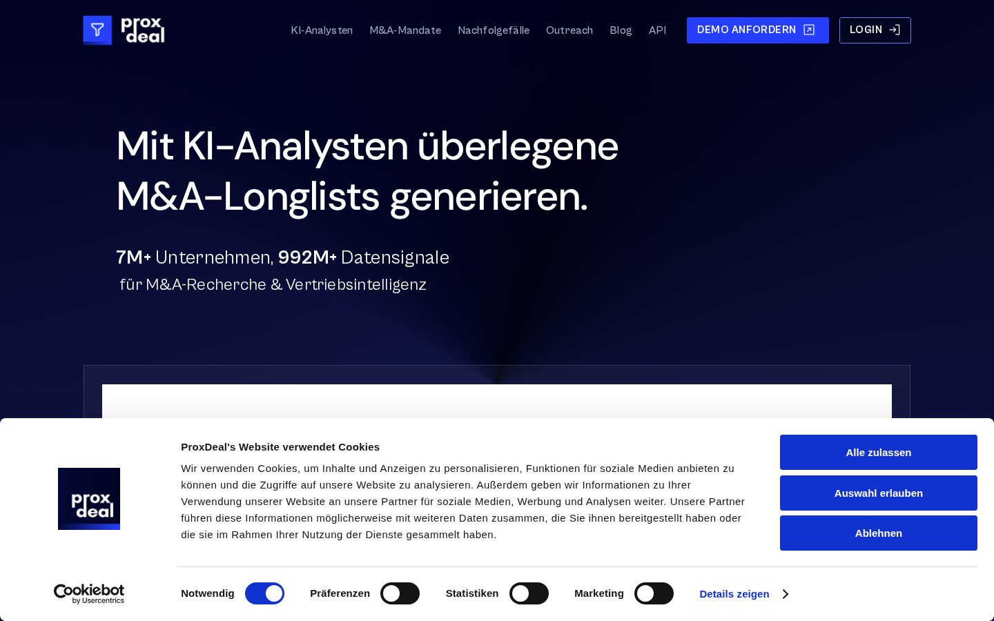ProxDeal Homepage