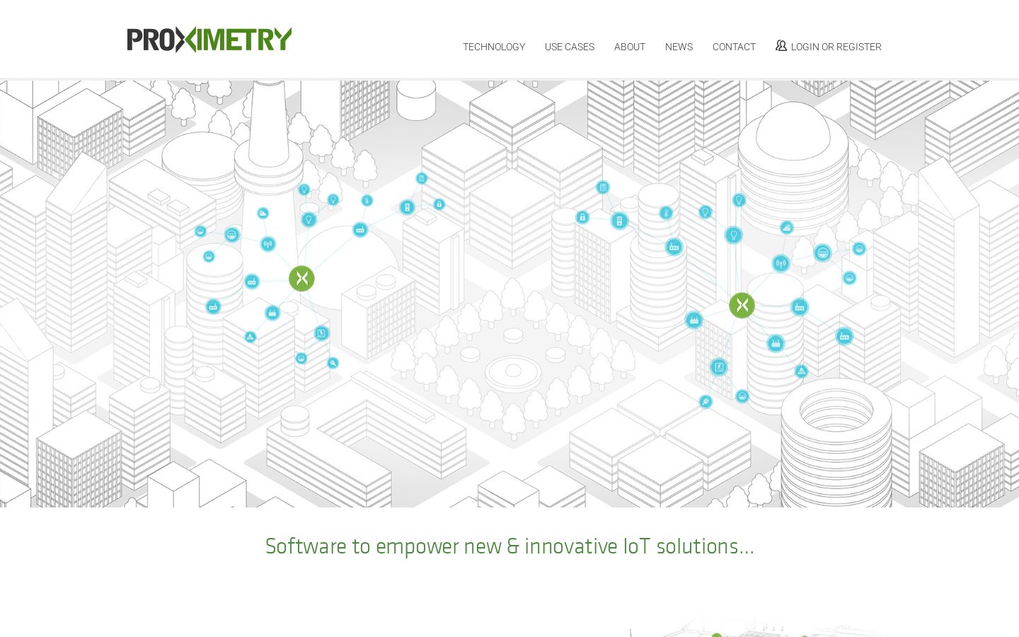 Proximetry Homepage