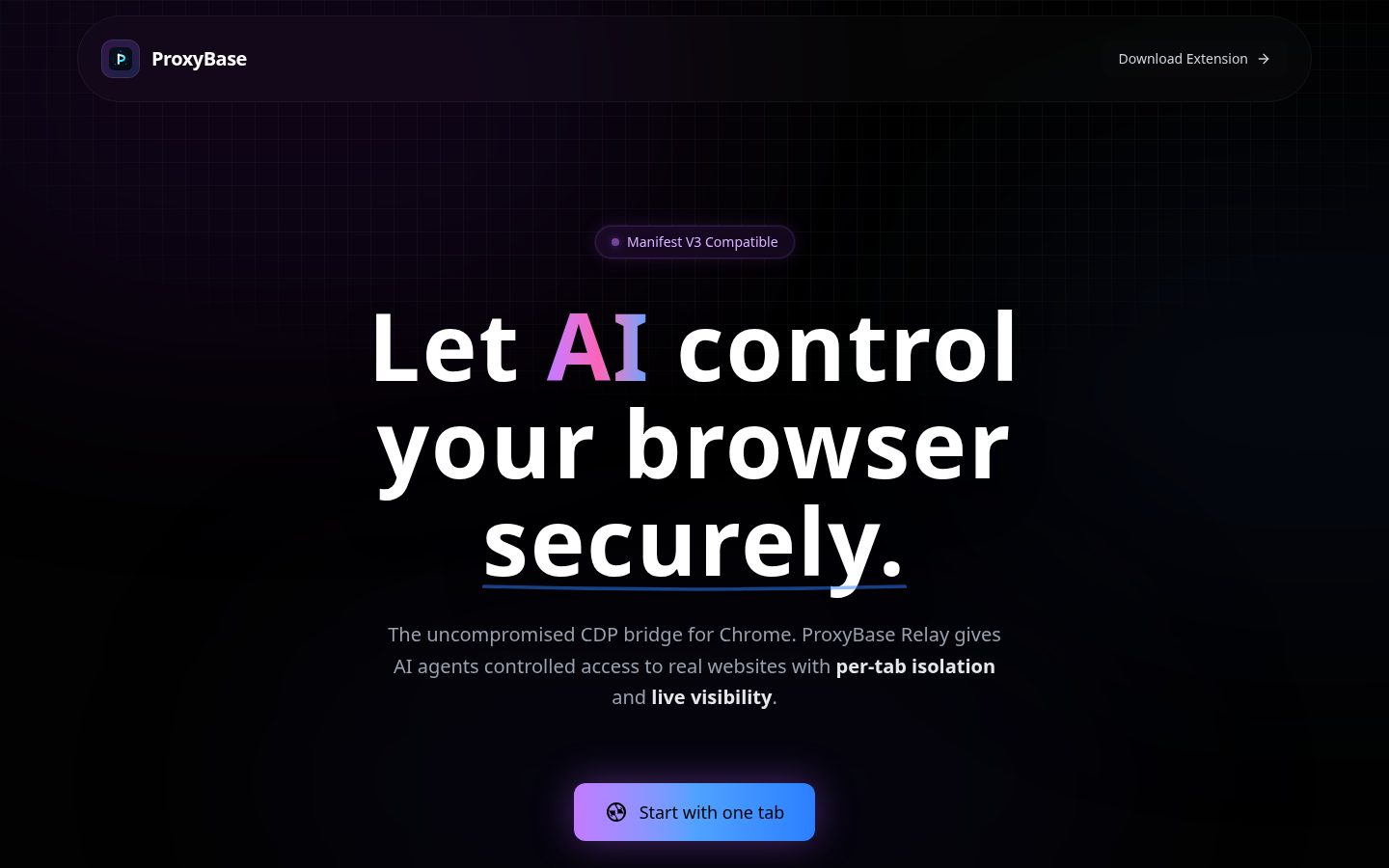 ProxyBase Relay for OpenClaw Homepage