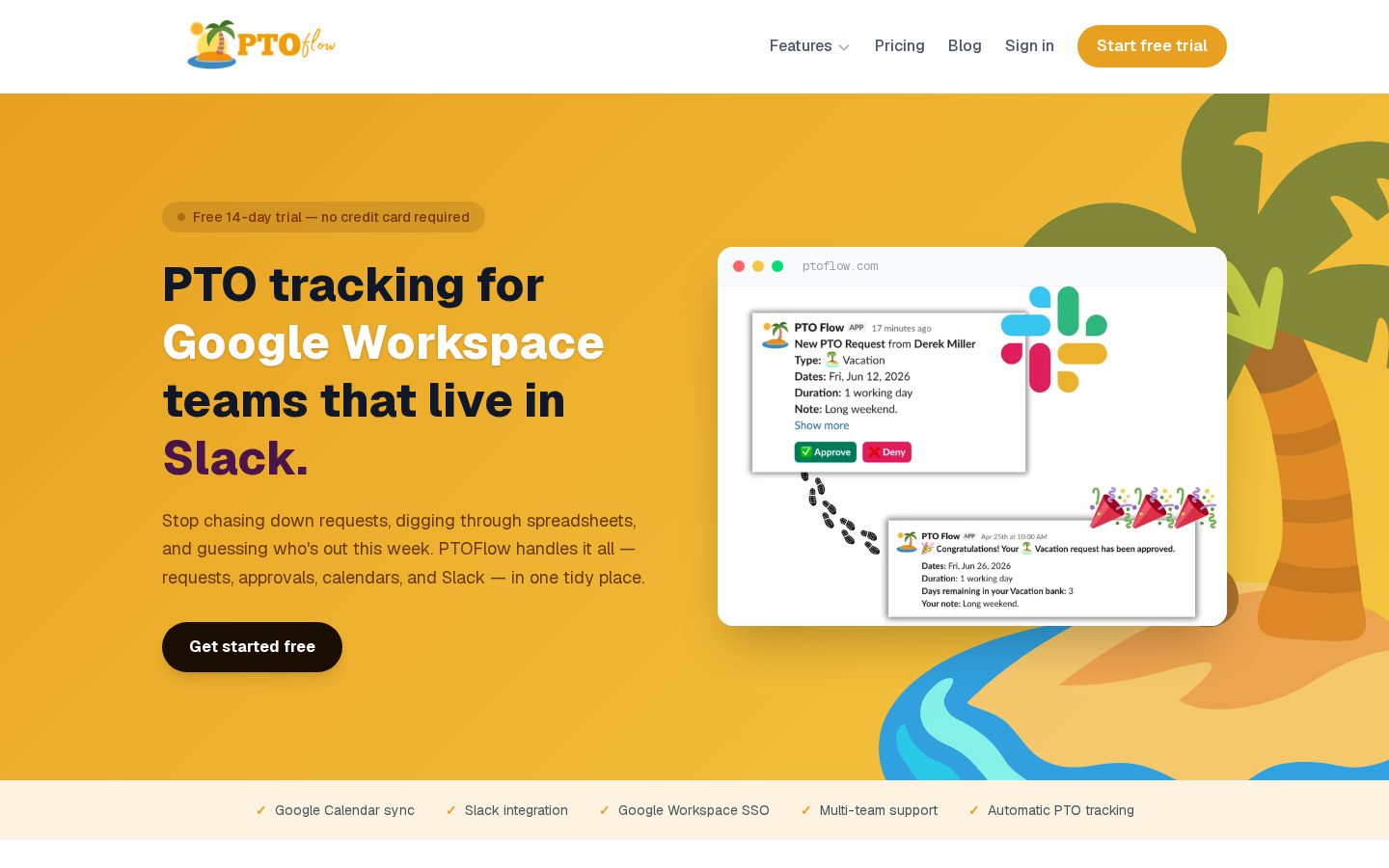 PTOFlow Homepage