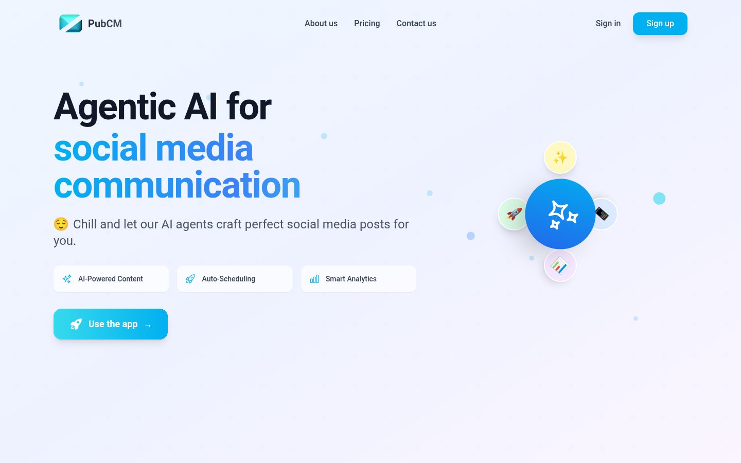 PubCM Homepage
