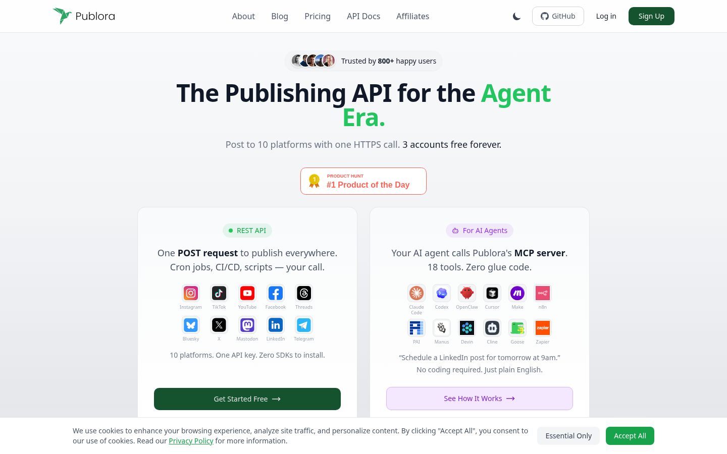 Publora Homepage
