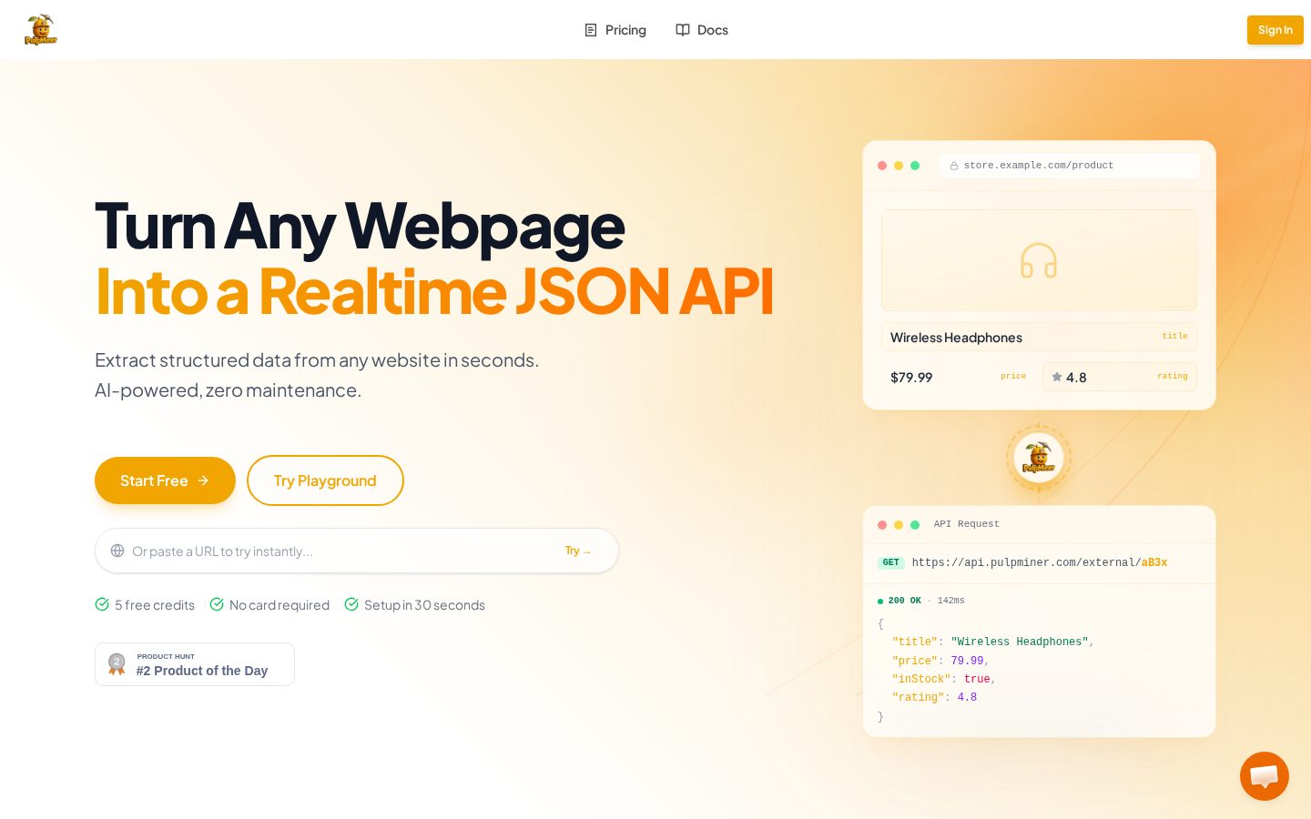 PulpMiner Homepage