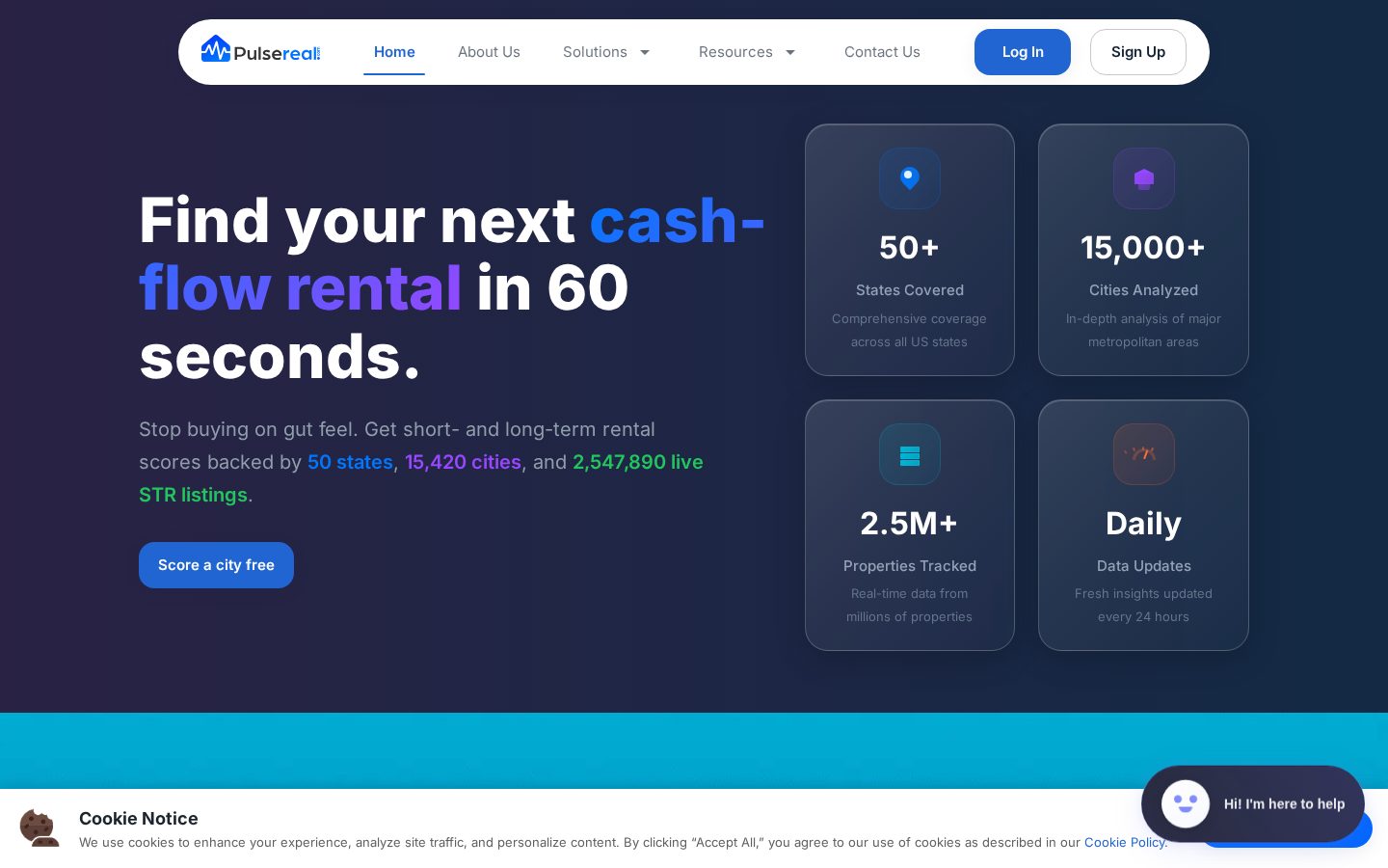 Pulsereal Homepage