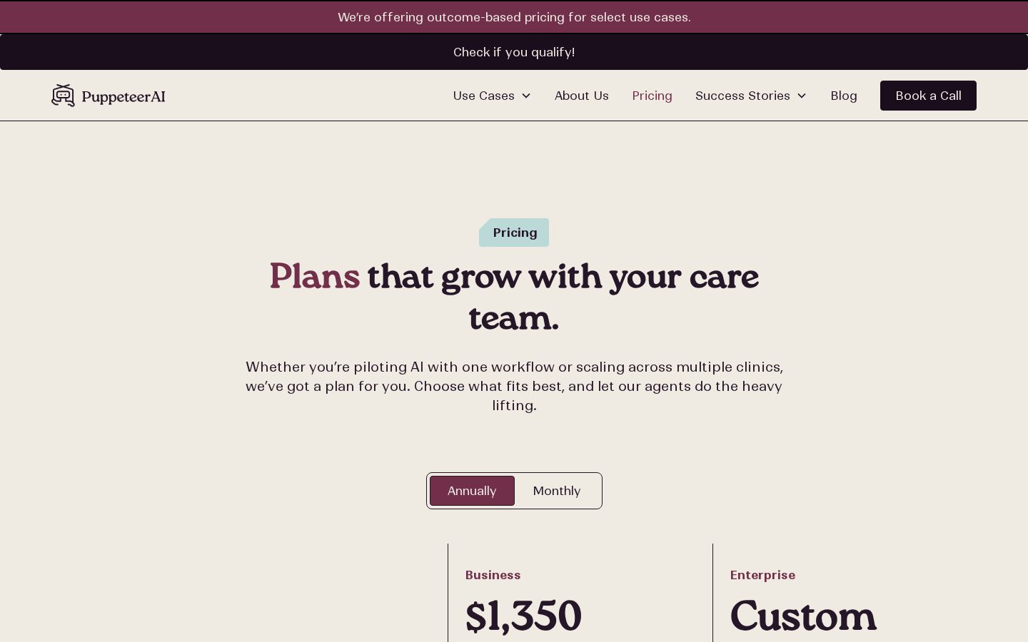 Puppeteer AI Pricing