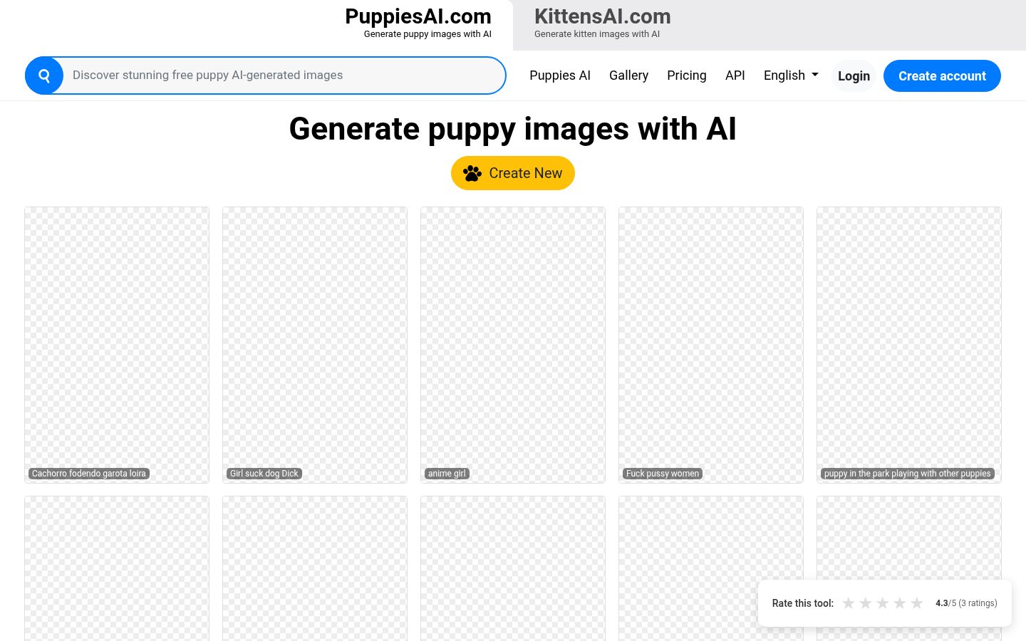 PuppiesAI Homepage