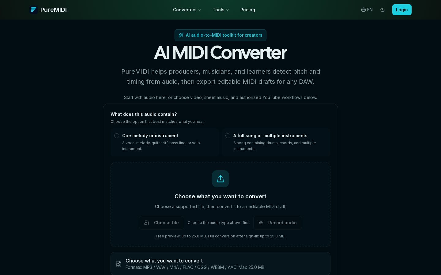 PureMIDI Homepage