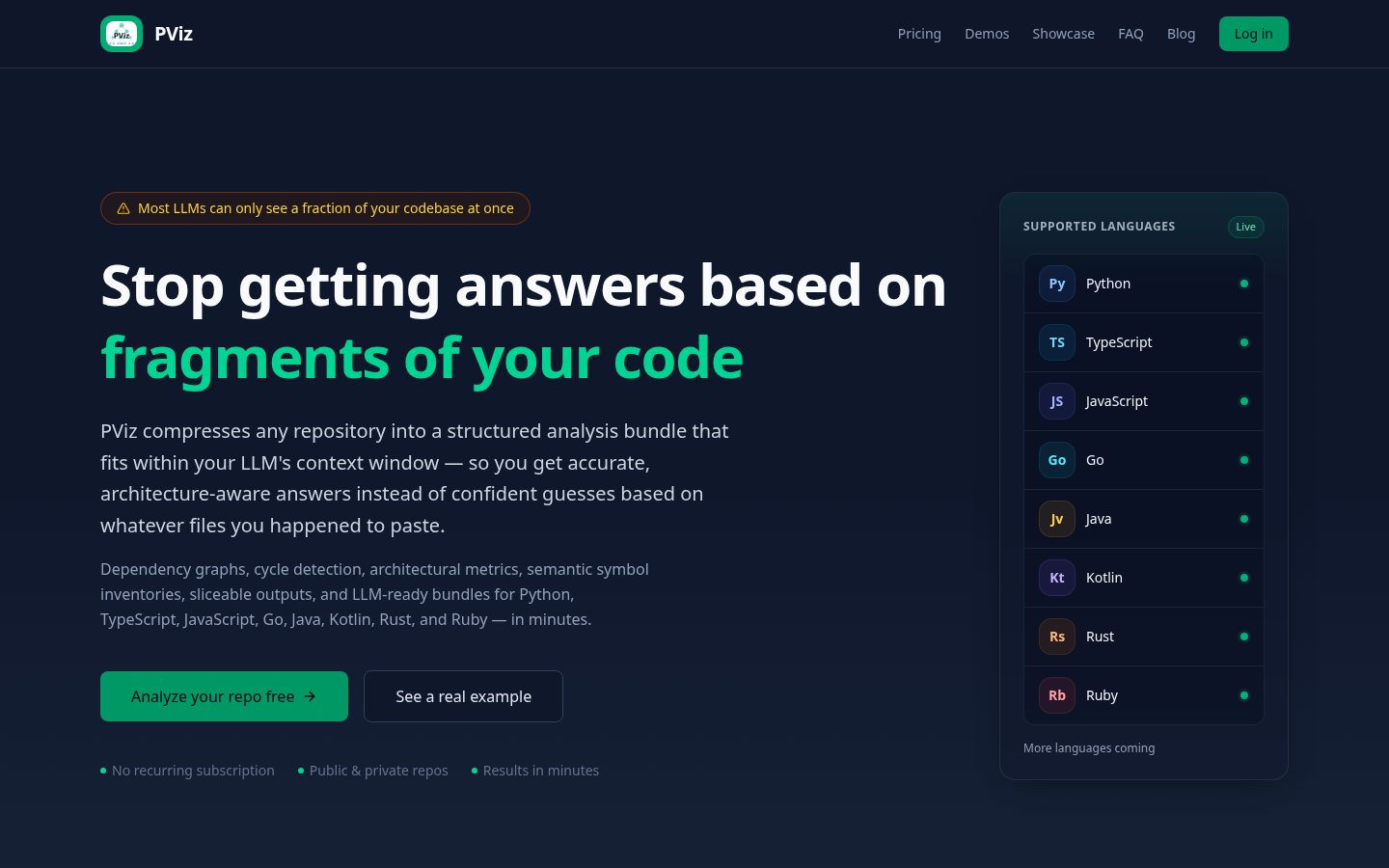 PViz Generator Homepage