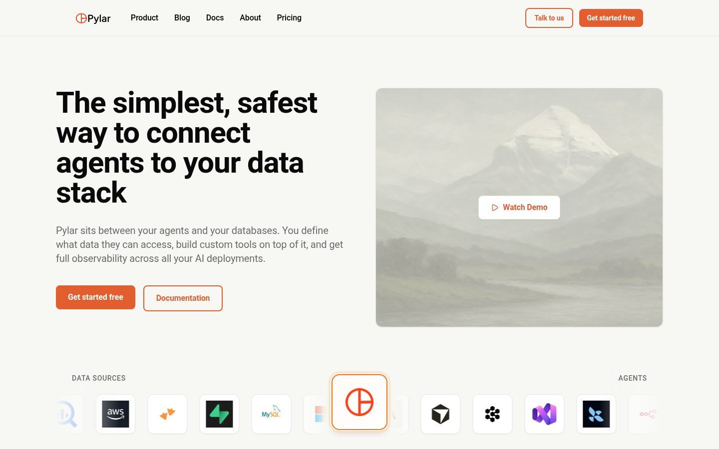 Pylar Homepage