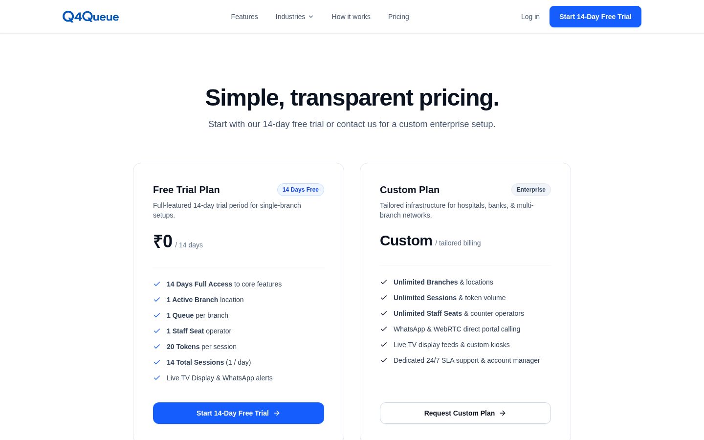 q4queue Pricing