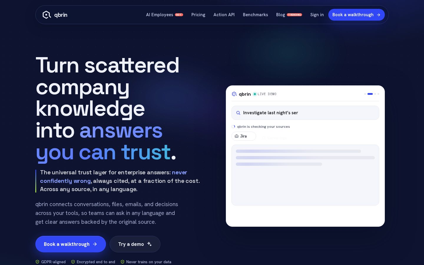 qbrin Homepage