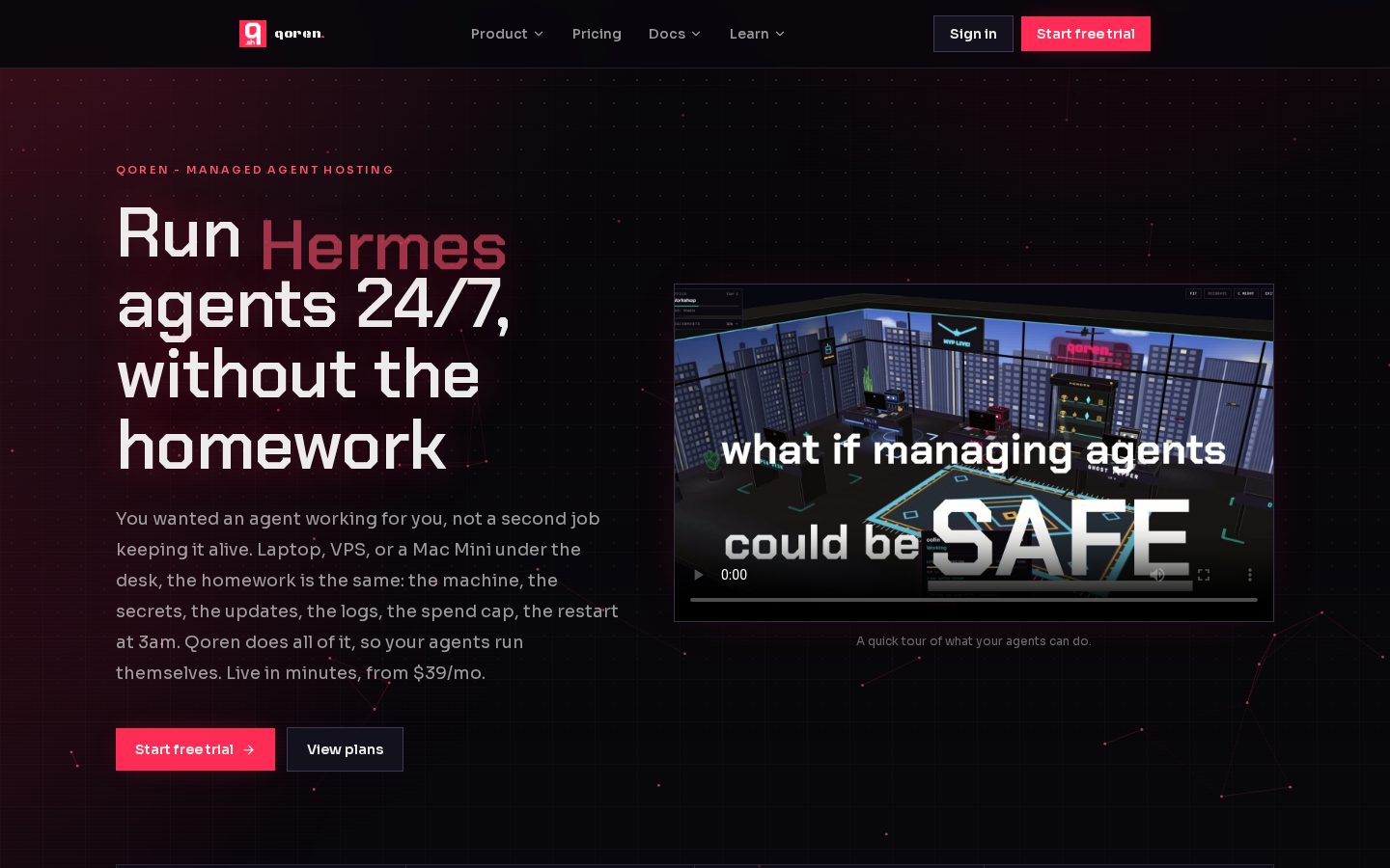qoren Homepage
