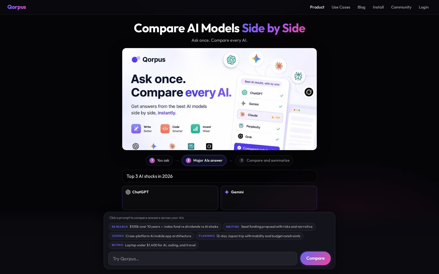 Qorpus Homepage