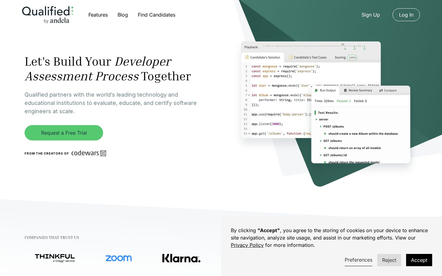 Qualified Homepage