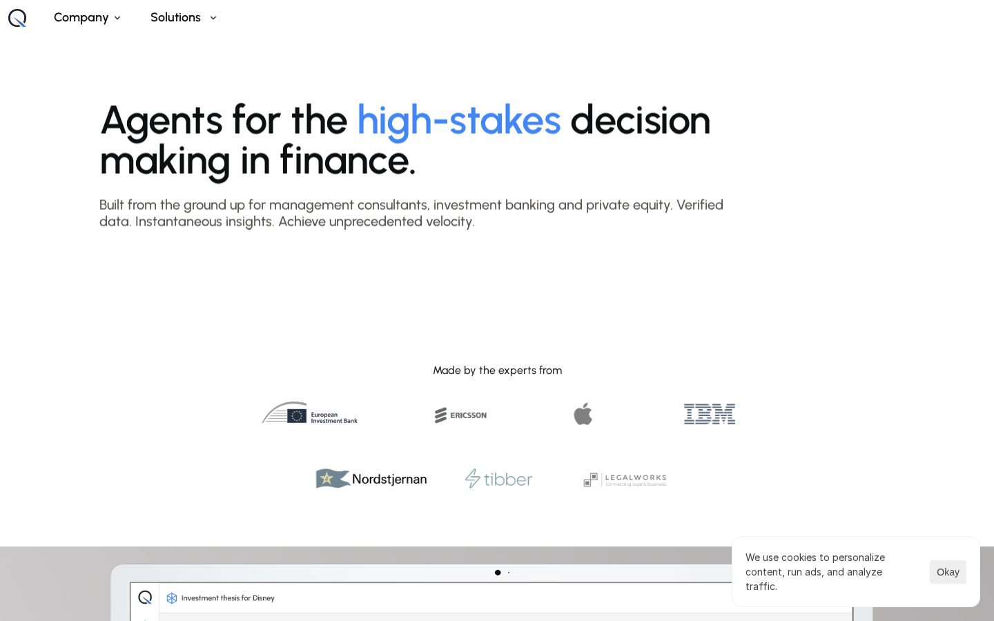 Quantera.ai Homepage