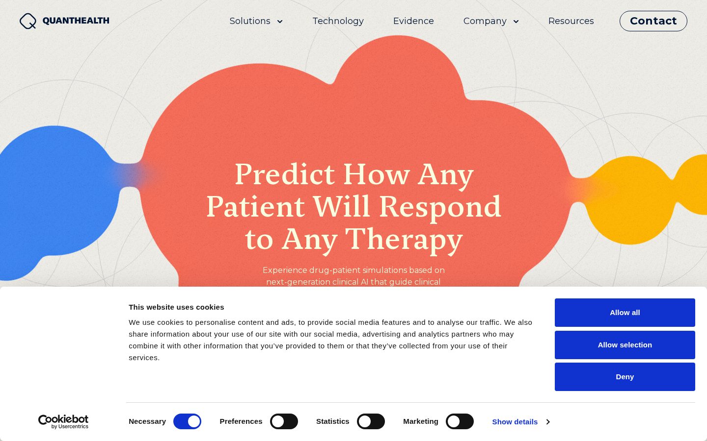 QuantHealth Homepage