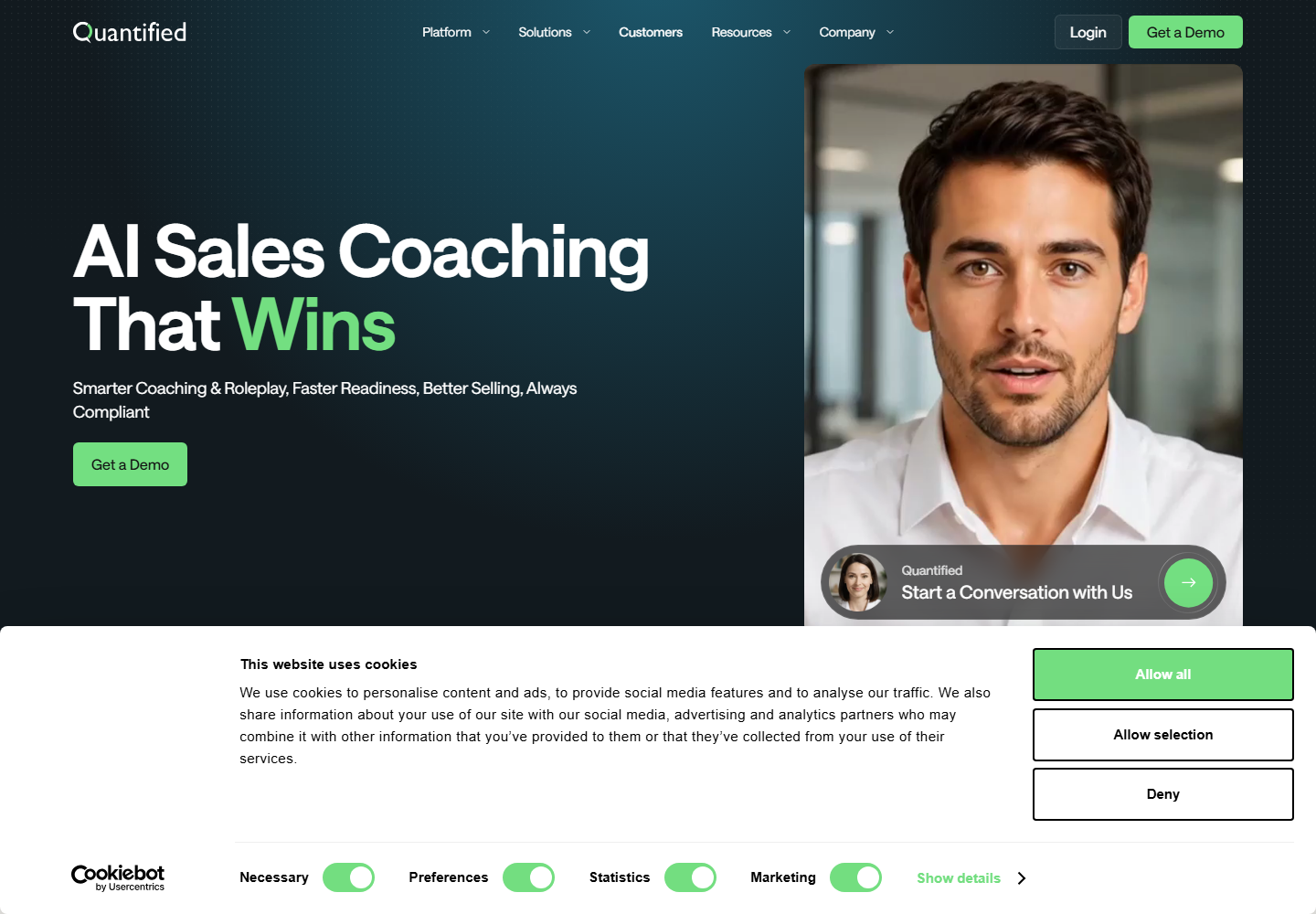 Quantified homepage