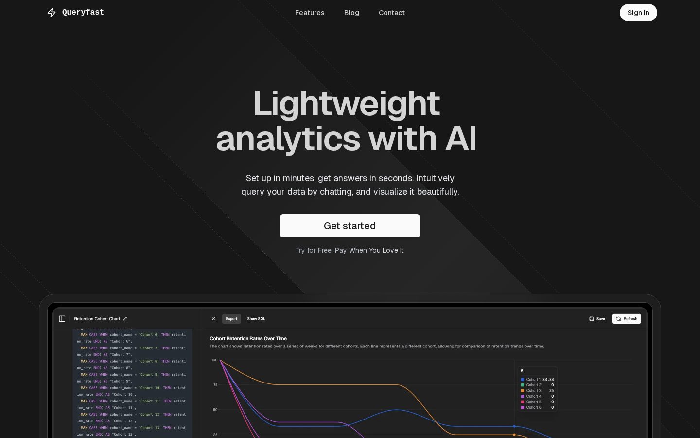 Query Fast Homepage
