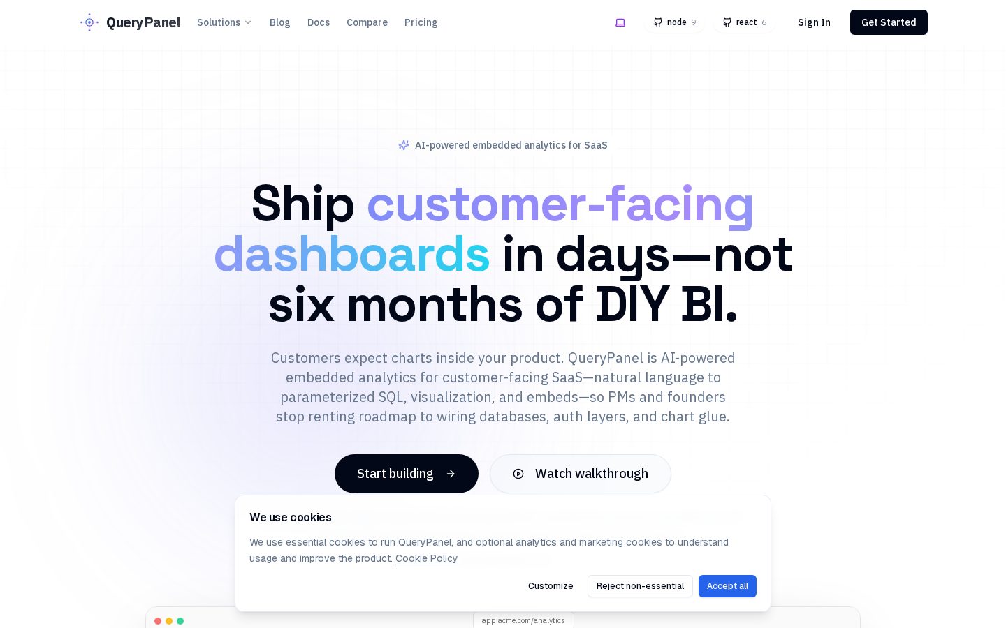 Querypanel Homepage