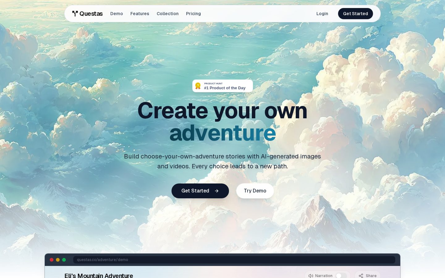 Questas Homepage