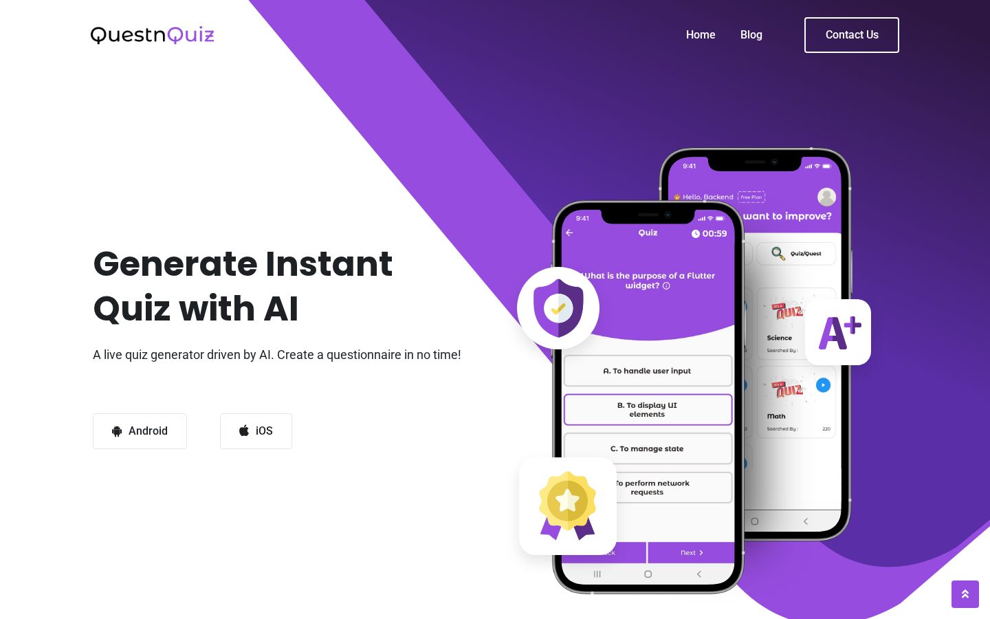 QuestnQuiz Homepage