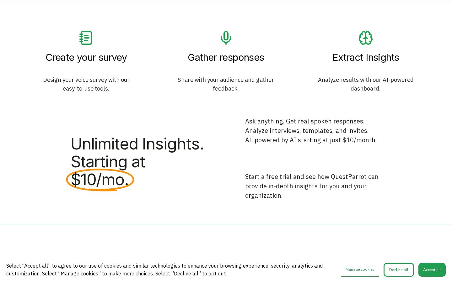 QuestParrot Pricing