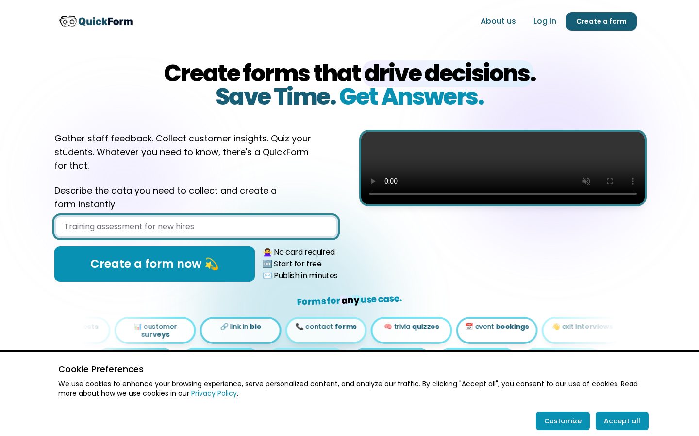 QuickForm Homepage