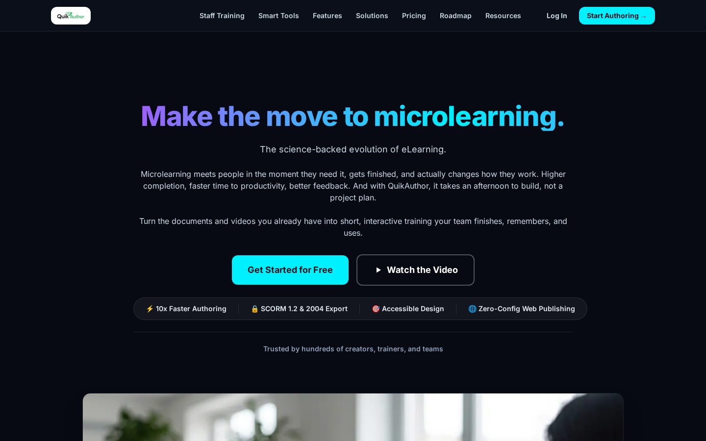 QuikAuthor Homepage