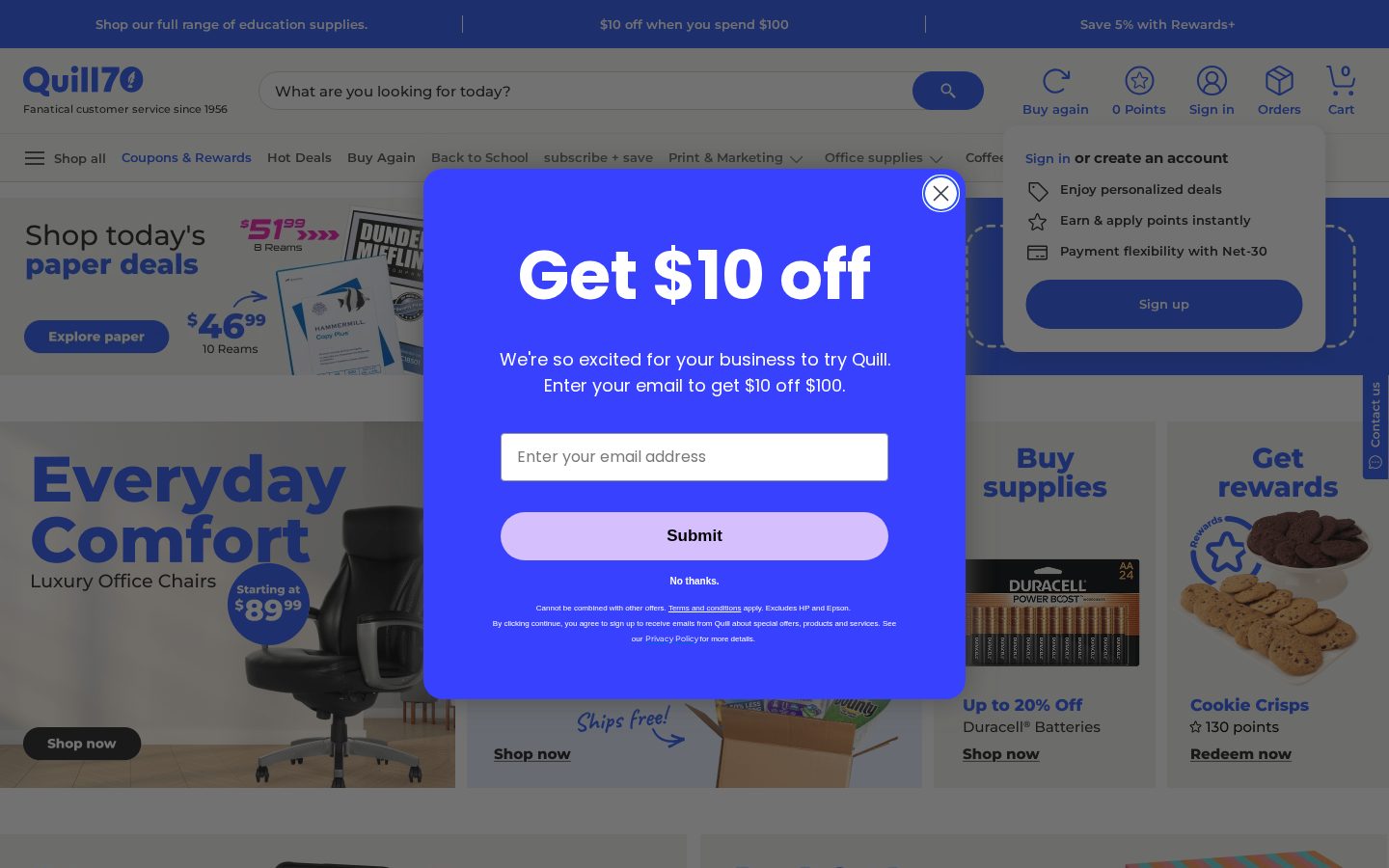 Quill Homepage