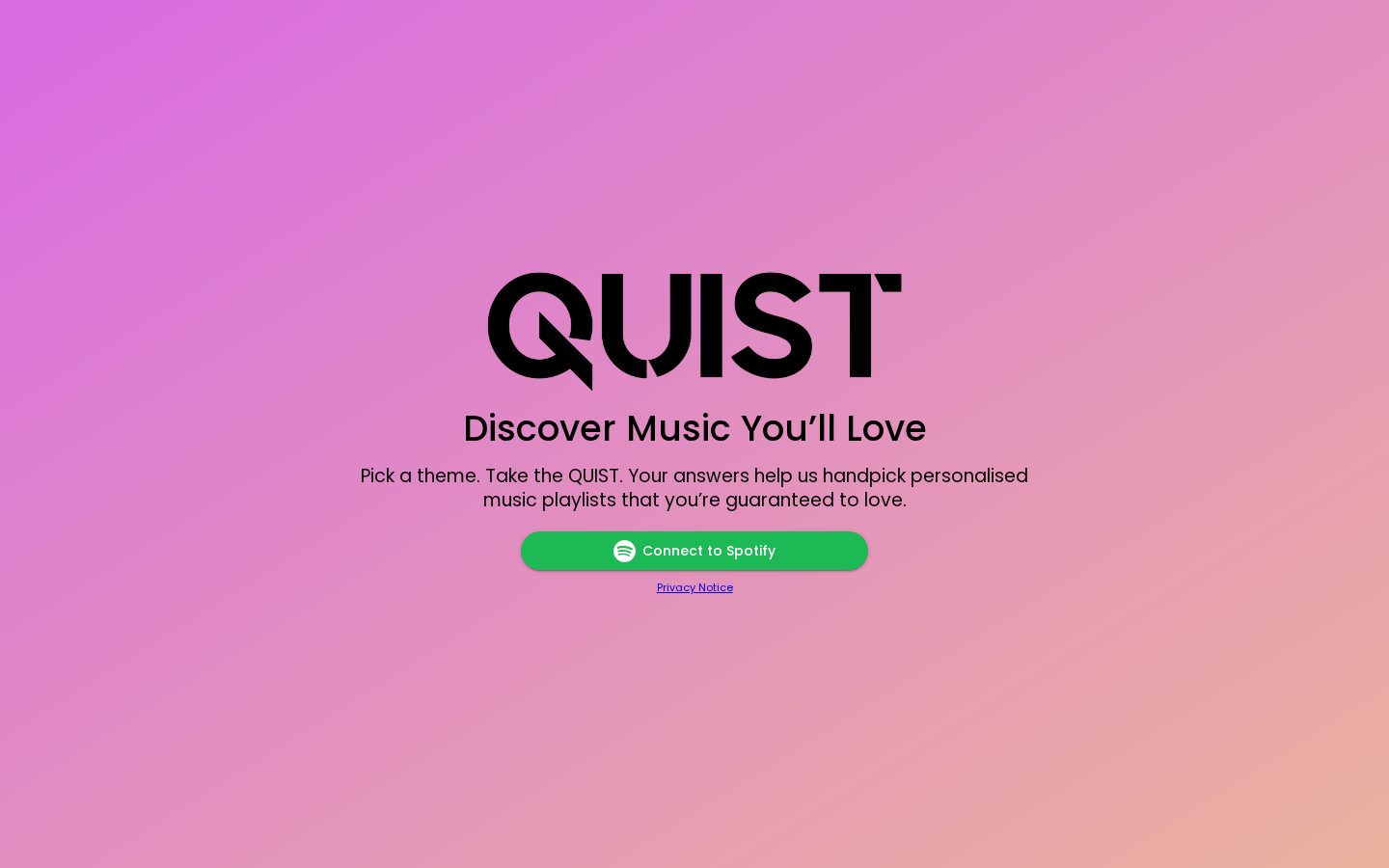 Quist Homepage